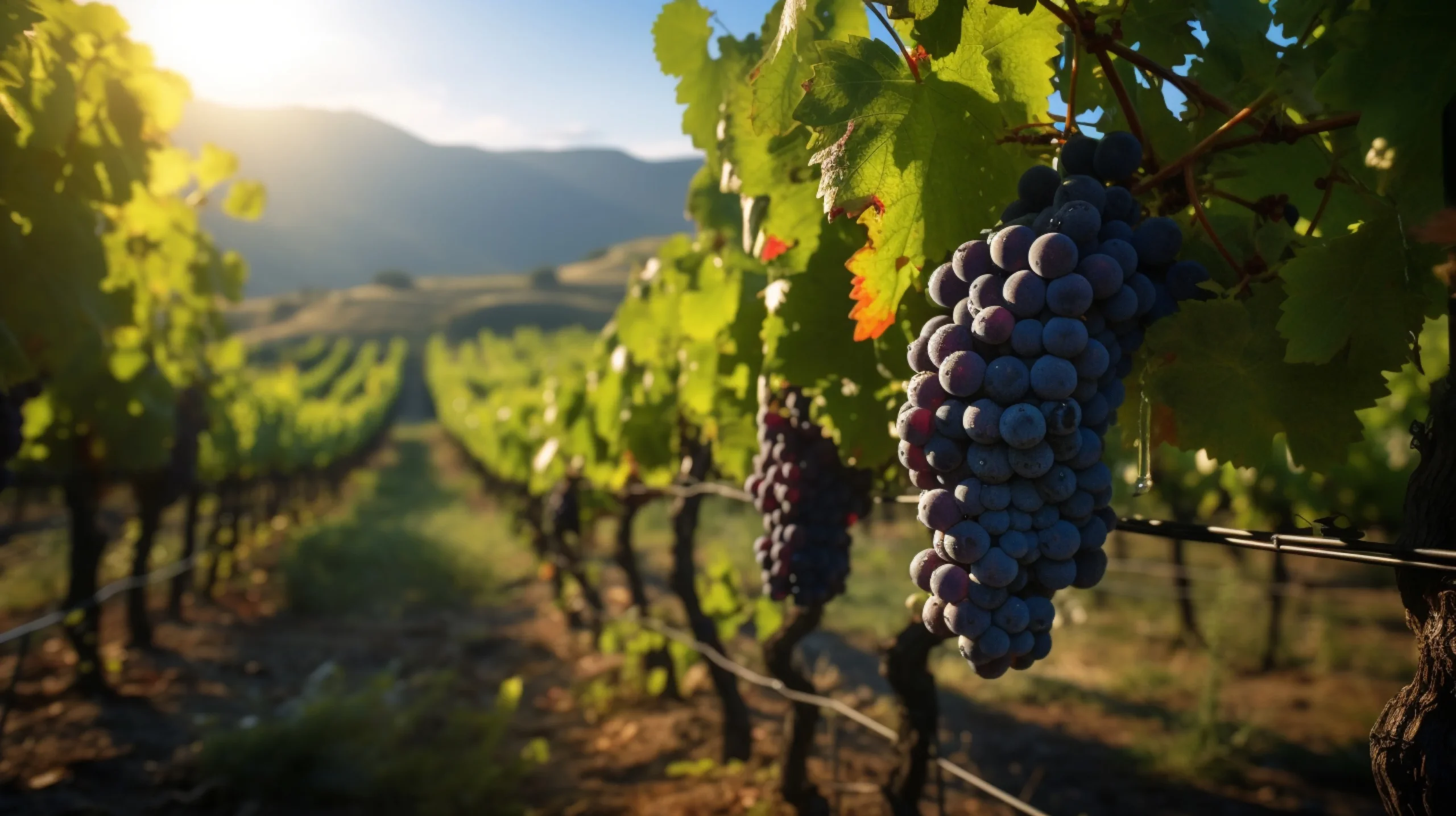 paysage d'un vignoble
